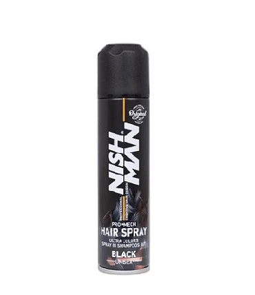 NISHMAN Color Haarspray 150 ml – Black