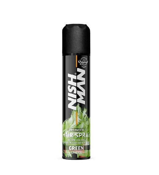 NISHMAN Color Haarspray 150 ml – Green