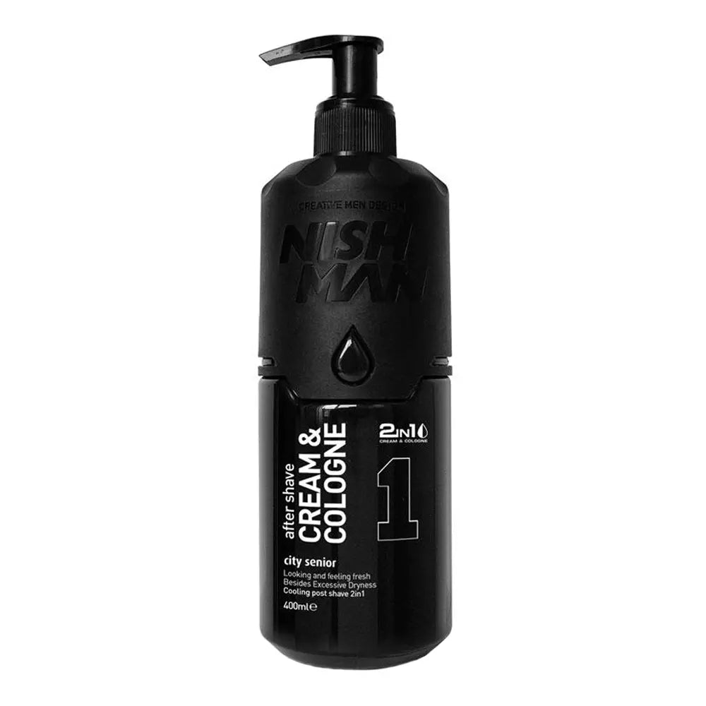 NISHMAN 01 Aftershave-Creme City Senior 400 ml XL
