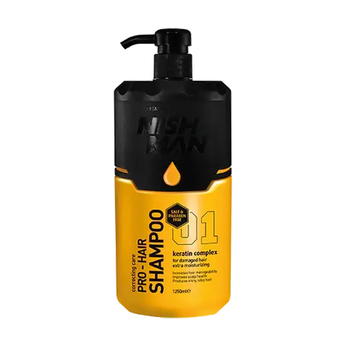 NISHMAN Pro-Hair Shampoo Keratin Complex 1250 ml