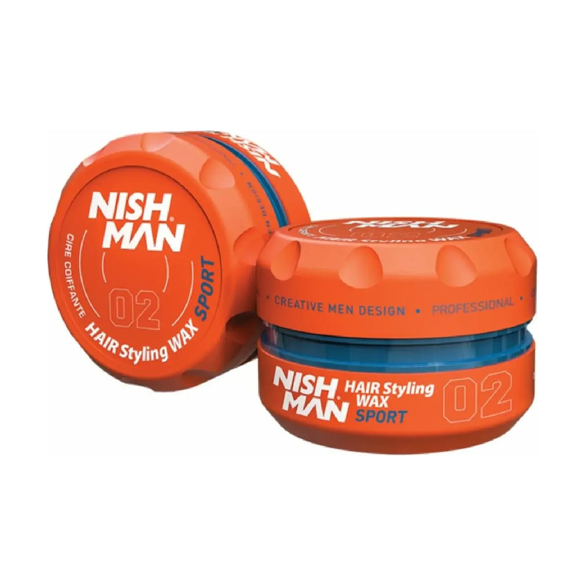 NISHMAN Haarwachs Sport orange 150 ml XL