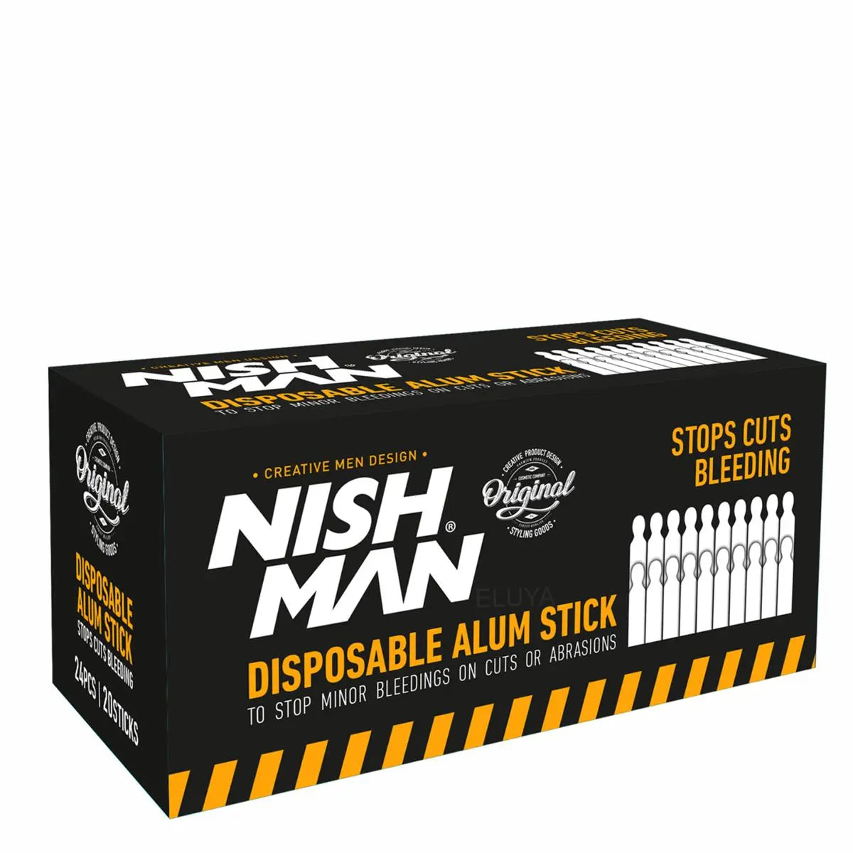 NISHMAN Blutstiller Zündholzform 24x20 Sticks