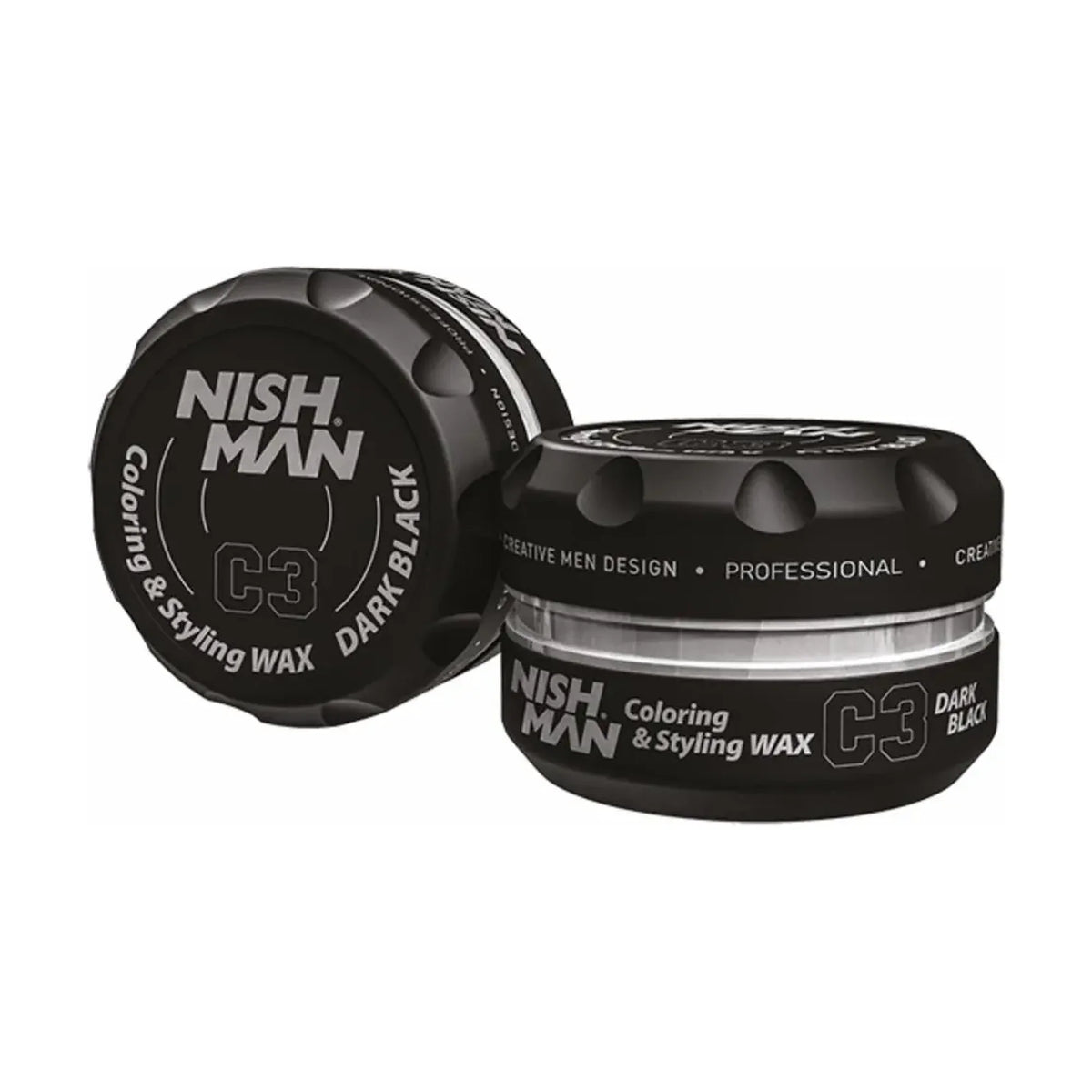 NISHMAN Coloring Farbwachs 100 ml – Dark Black
