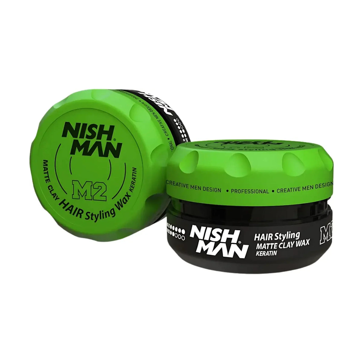 NISHMAN M2 Matt-Clay-Wachs mit Keratin 150 ml
