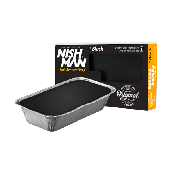NISHMAN Hartwachs 500 g – Black