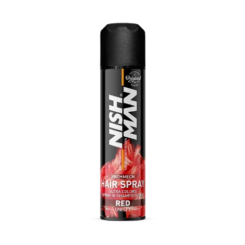 NISHMAN Color Haarspray 150 ml – Red