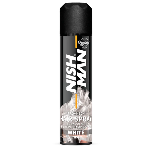 NISHMAN Color Haarspray 150 ml – White