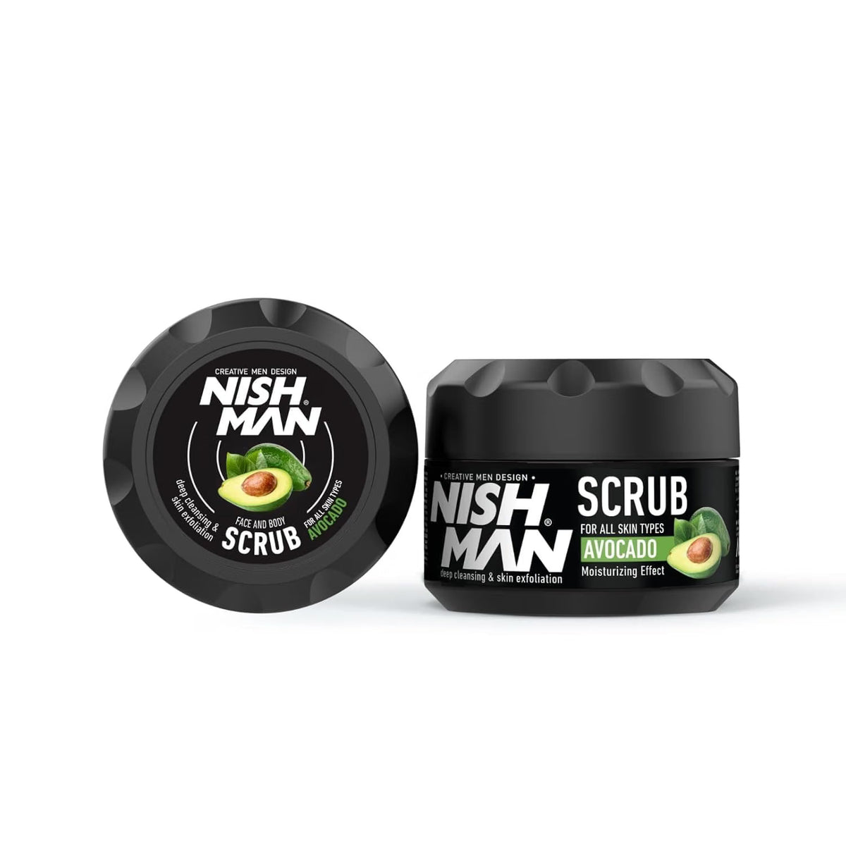 NISHMAN Gesichtspeeling Scrub 300 ml – Avocado