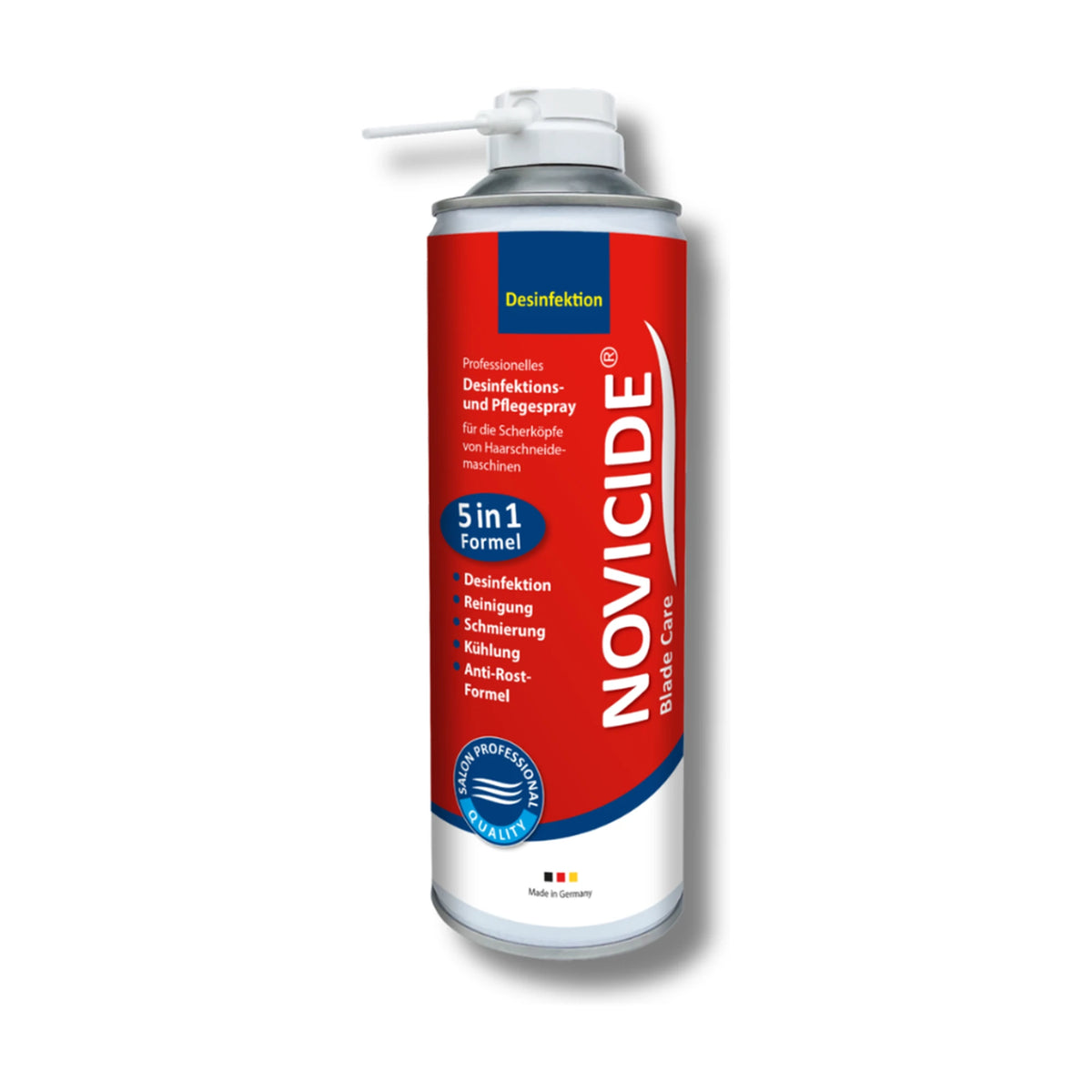 NOVICIDE Blade Care Spray 500 ml – 5-in-1 für Scherköpfe