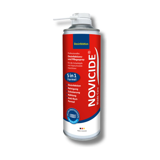 NOVICIDE Blade Care Spray 500 ml – 5-in-1 für Scherköpfe