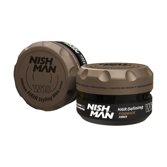 NISHMAN W10 Haarwachs Pomade Amber 100 ml