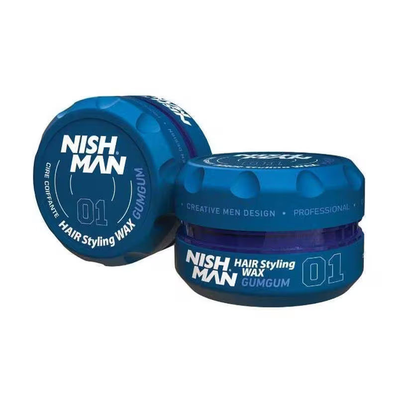 NISHMAN 01 Haarwachs GumGum blau 150 ml XL