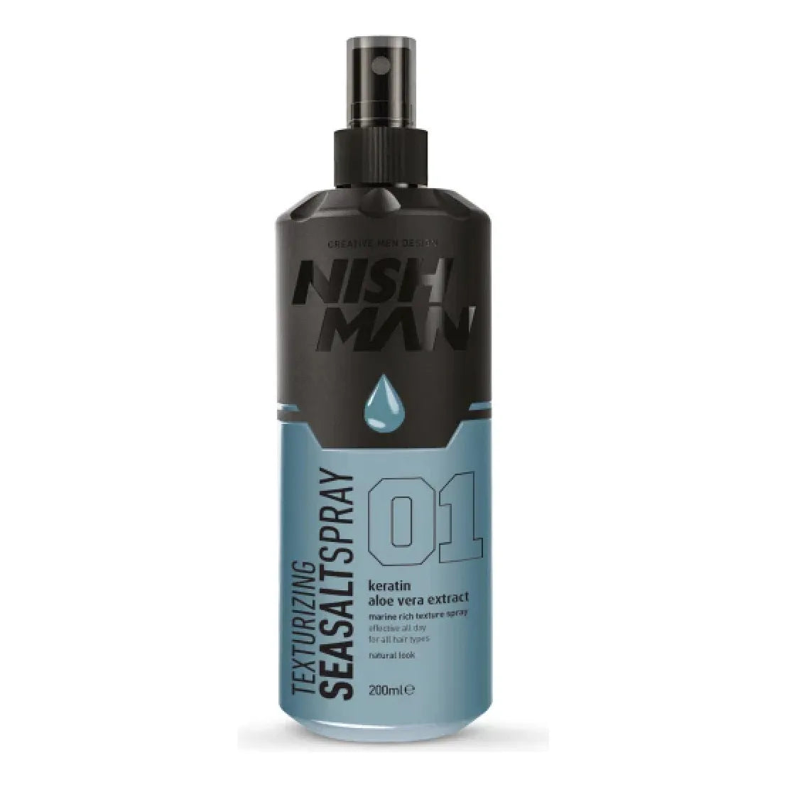 NISHMAN Texturizing Seasalt Spray 01 für Volumen 200 ml