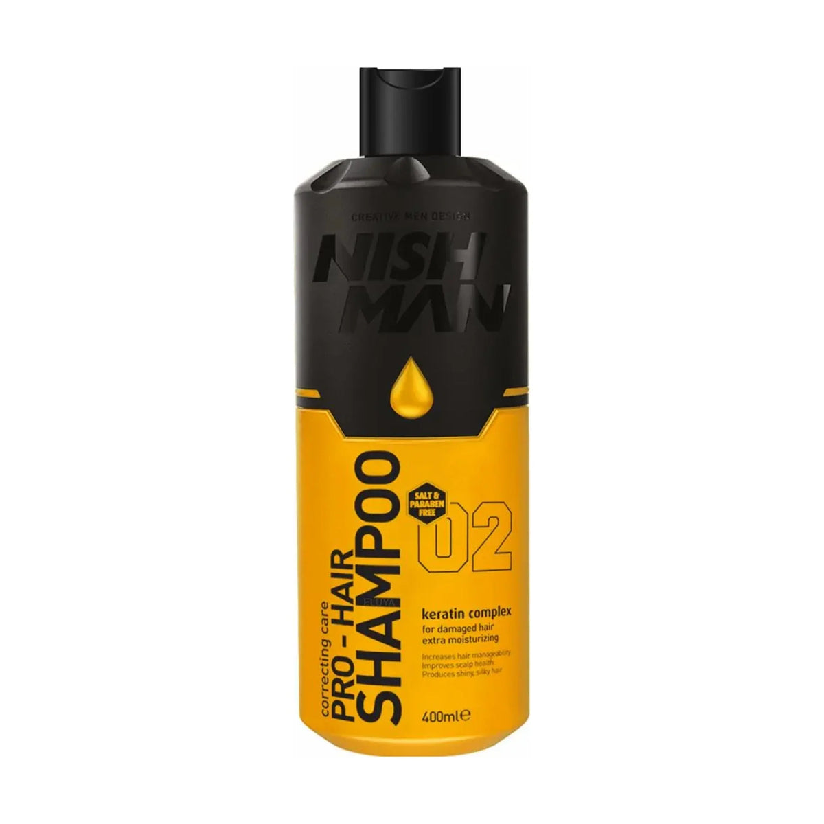 NISHMAN Pro-Hair Shampoo Keratin Complex 400 ml