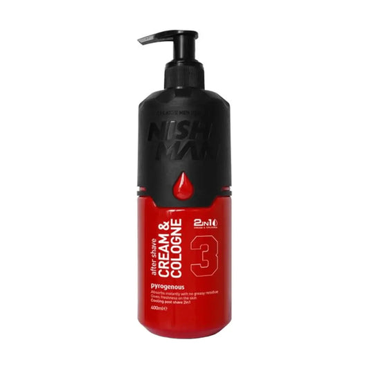NISHMAN After Shave Cream & Cologne Pyrogenous 400 ml