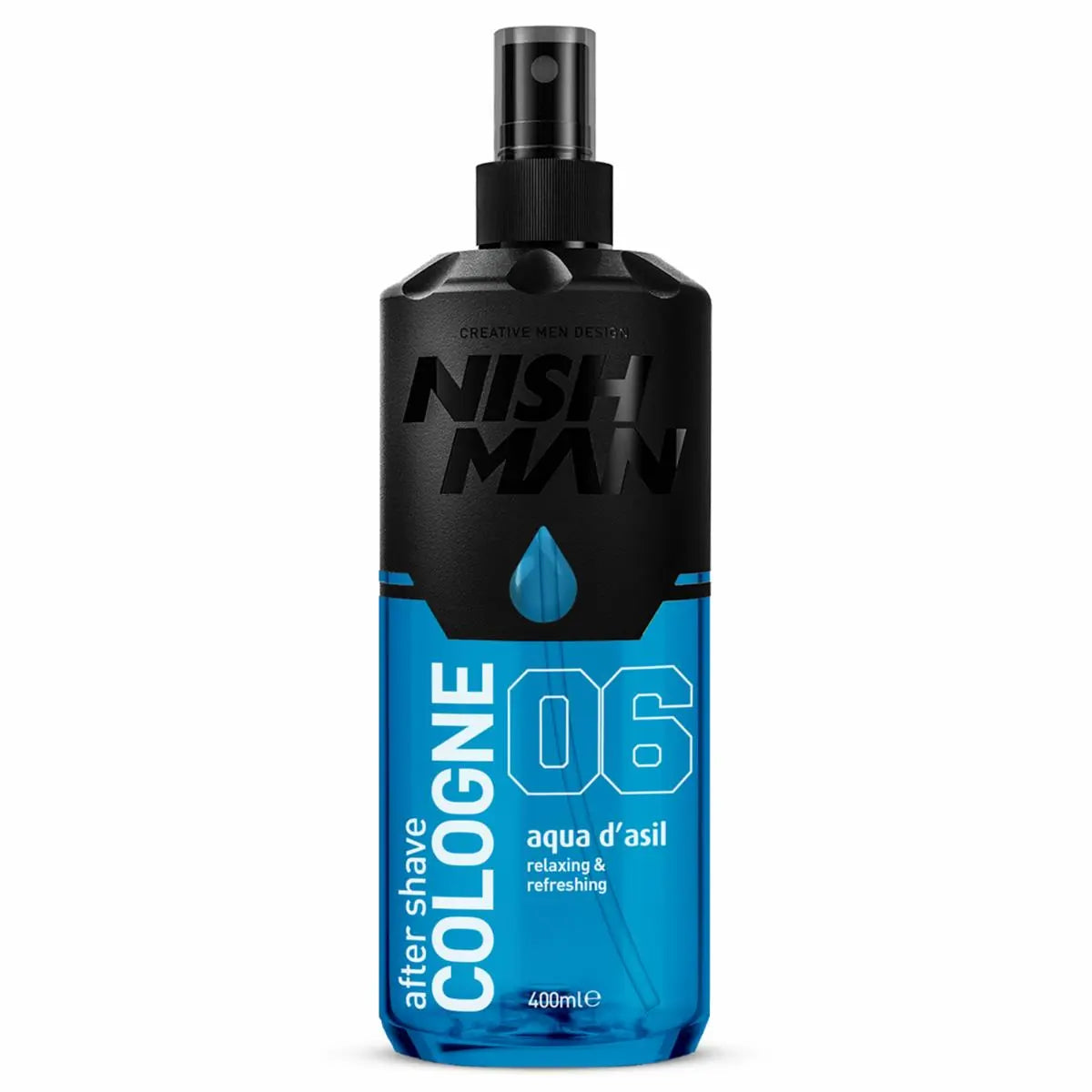NISHMAN 06 Rasierwasser Aqua d'Asil 400 ml XL