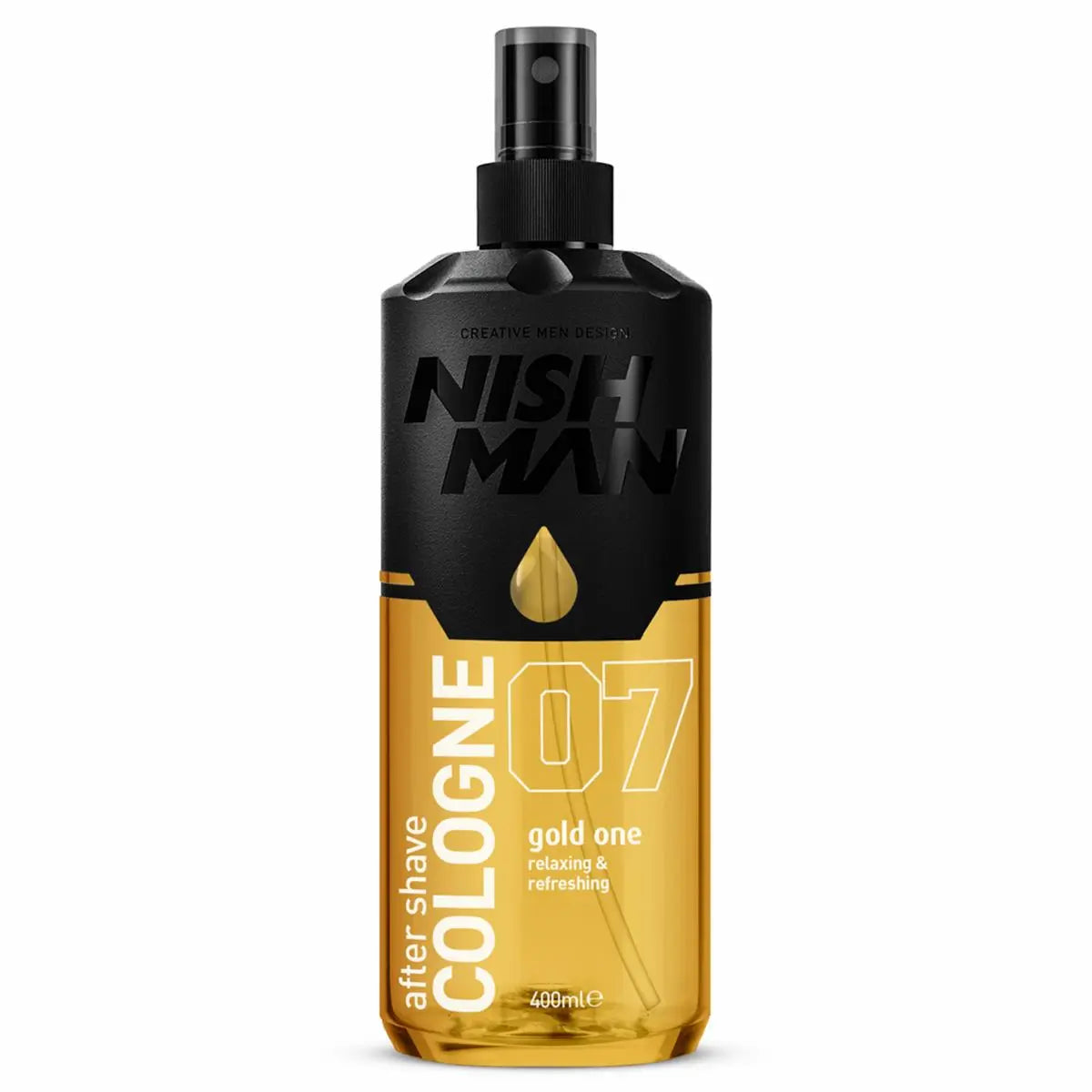 NISHMAN 07 Rasierwasser Gold One 400 ml XL
