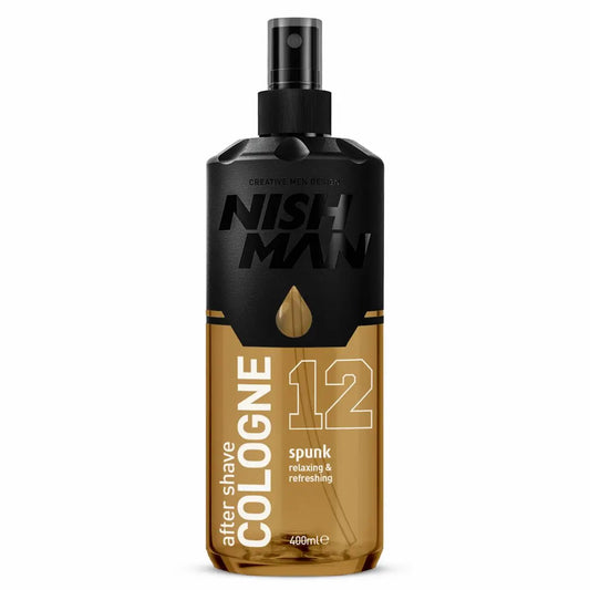 NISHMAN 12 After Shave Cologne Spunk 400 ml – erfrischend
