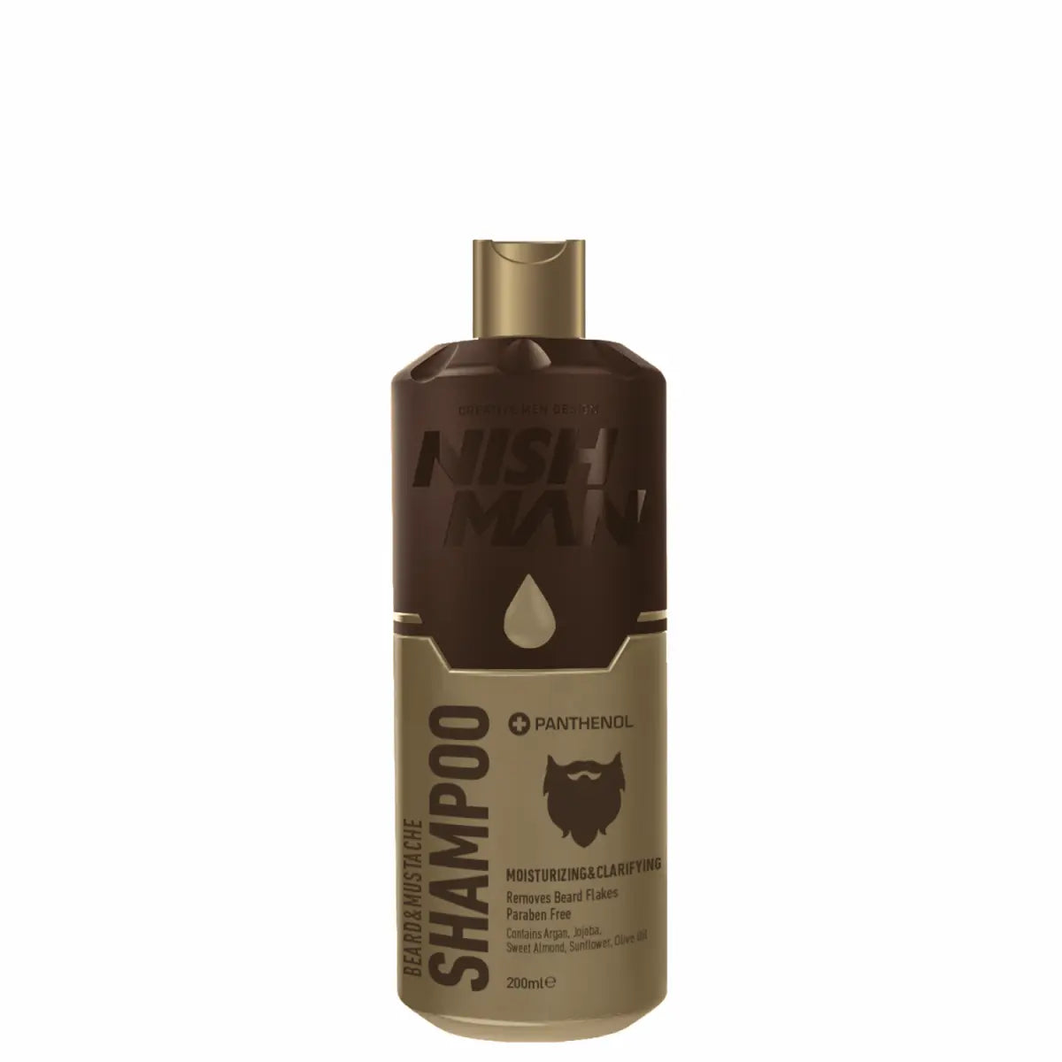 NISHMAN Bart-Shampoo mit Panthenol 200 ml