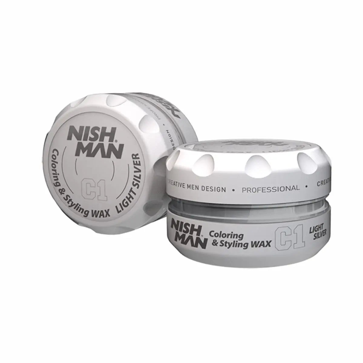 NISHMAN Coloring Farbwachs 100 ml – Light Silver