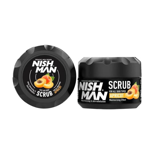NISHMAN Gesichtspeeling Scrub 300 ml – Aprikose