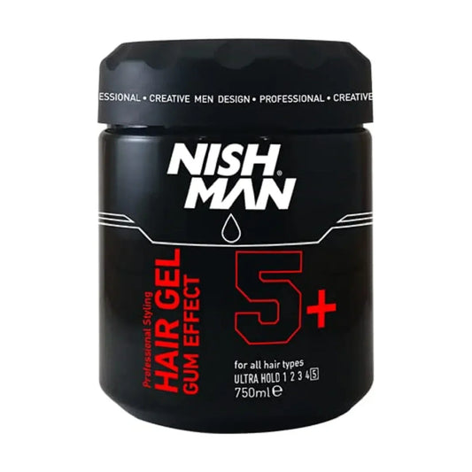 NISHMAN Haargel Gum Effect 5+ Ultra Hold 750 ml