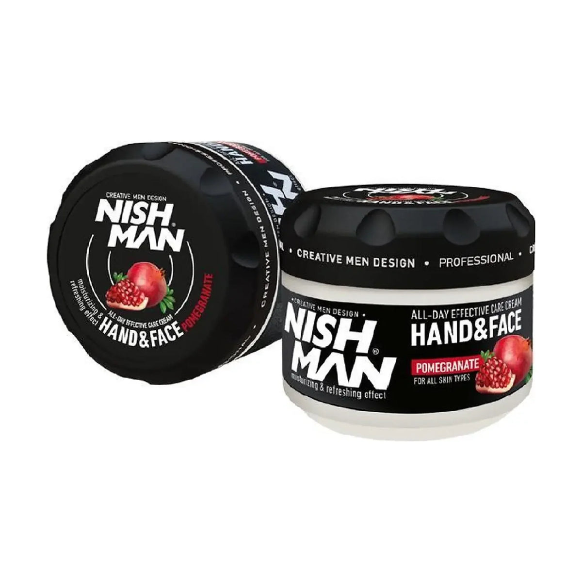 NISHMAN Hand- und Gesichtscreme 300 ml – Granatapfelextrakt