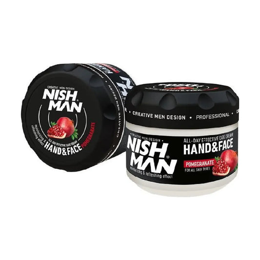 NISHMAN Hand- und Gesichtscreme 300 ml – Granatapfelextrakt