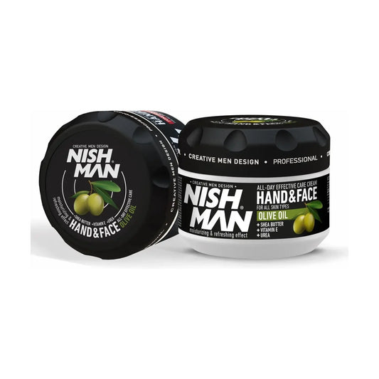 NISHMAN Hand- und Gesichtscreme 300 ml – Olive Oil