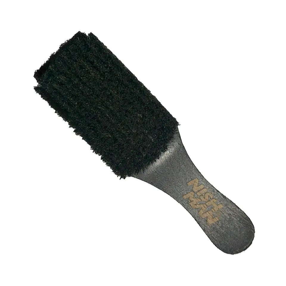 NISHMAN Premium Fade Brush Echtholzgriff schwarz