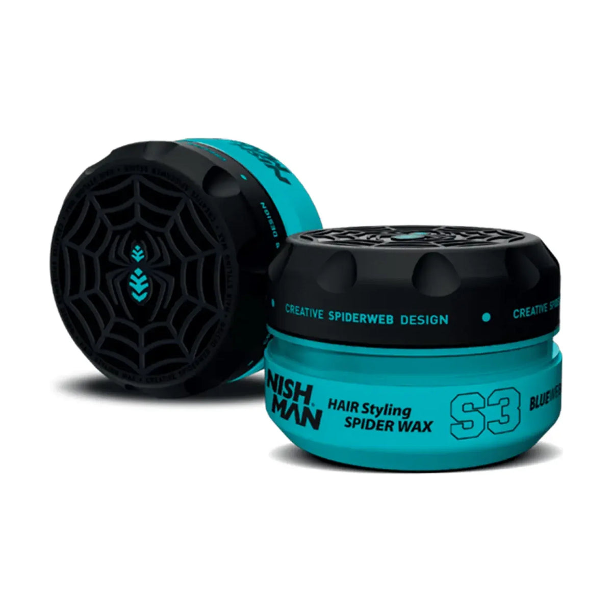 NISHMAN Spider Wax Faserwachs 150 ml XL – Blau