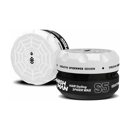 NISHMAN Spider Wax Faserwachs 150 ml XL – Weiß