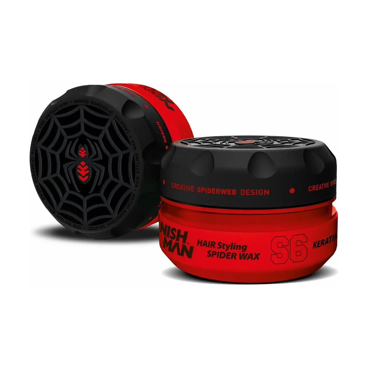 NISHMAN Spider Wax Faserwachs 150 ml XL – Rot