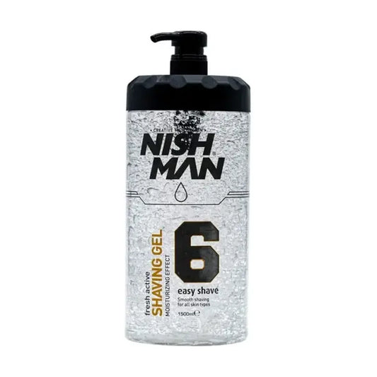 NISHMAN Rasiergel Fresh Active Easy Shave 1500 ml