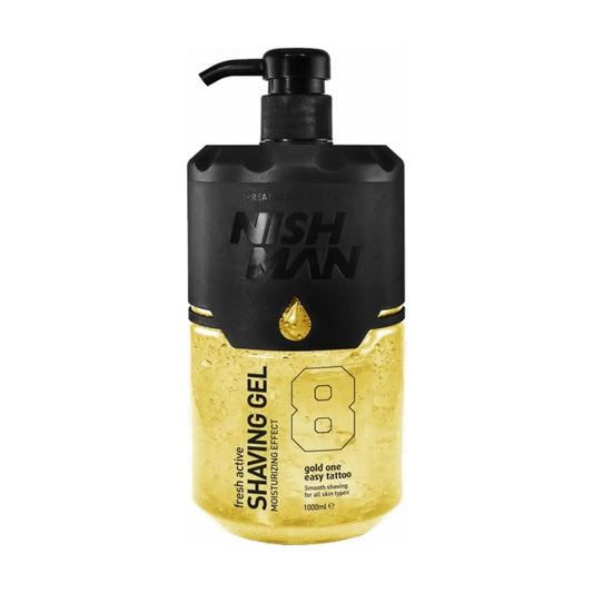 NISHMAN Rasiergel Fresh Active Gold One 1000 ml