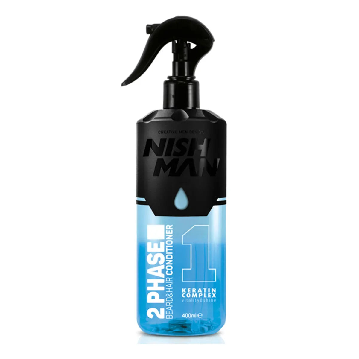NISHMAN 2-Phasen Bart- & Haar-Conditioner Keratin