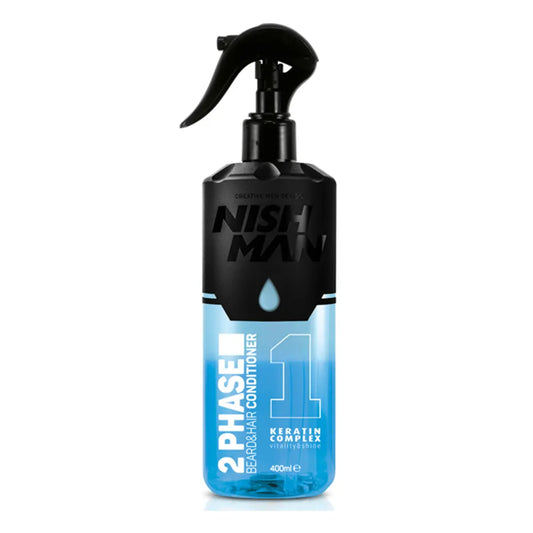NISHMAN 2-Phasen Bart- & Haar-Conditioner Keratin